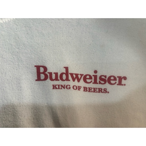 White Brew city Budweiser Crewneck Sweater - Picture 3 of 4